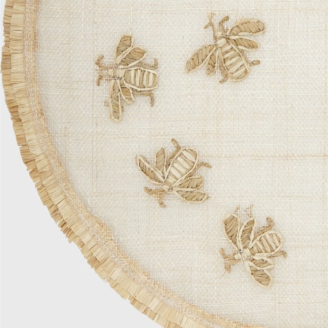 Straw Bee Placemat, Set of Four - Tabletop - 4