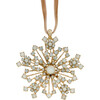 Sparkle Snowflake Ornament, Opal - Ornaments - 1 - thumbnail