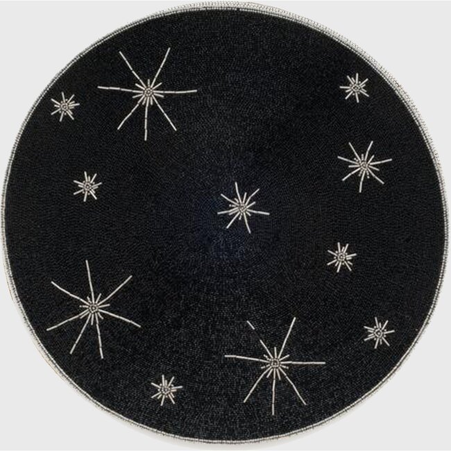 Star Placemat, Black & Silver - Tableware - 6