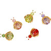 Gem Bug Wreath Clip Set, Rainbow - Wreaths - 1 - thumbnail