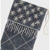 Quilted Star Stocking, Grey - Stockings - 2