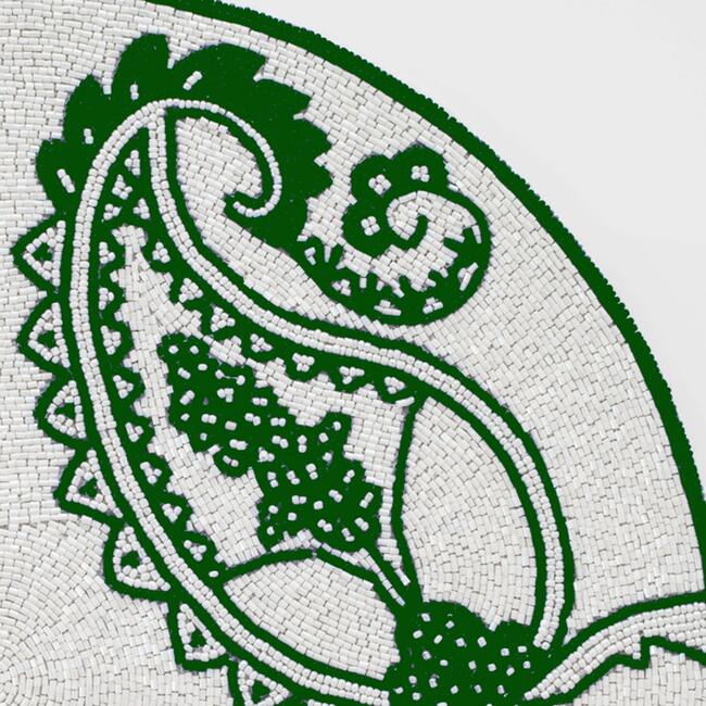 Paisley Placemat, Emerald - Tableware - 3