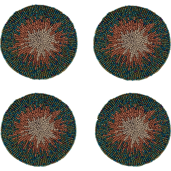 Ombré Coasters, Green - Tableware - 1