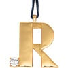 Monogram Hanging Ornament R - Ornaments - 1 - thumbnail