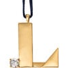 Monogram Hanging Ornament L - Ornaments - 1 - thumbnail