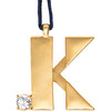 Monogram Hanging Ornament K - Ornaments - 1 - thumbnail
