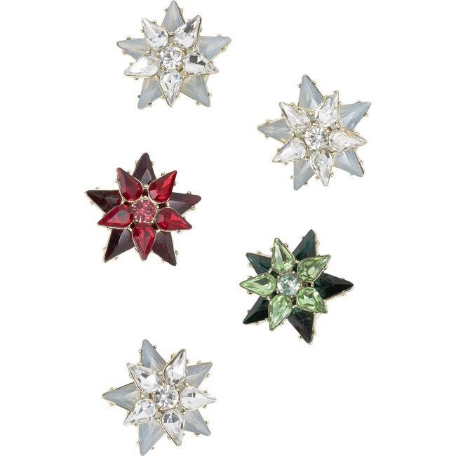 Mini Star Wreath Clip Set