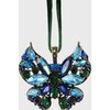 Mini Butterfly Ornament, Sapphire - Ornaments - 6