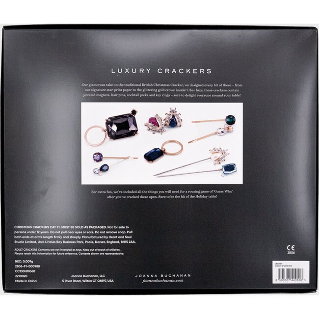 Luxury Holiday Crackers, Cream With Gold - Party - 4