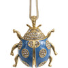 Ladybug Hanging Ornament, Periwinkle - Ornaments - 1 - thumbnail