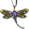 Dragonfly Hanging Ornament, Rose & Olive - Ornaments - 1 - thumbnail