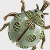 Ladybug Hanging Ornament, Mint - Ornaments - 2