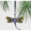 Dragonfly Hanging Ornament, Rose & Olive - Ornaments - 3 - thumbnail