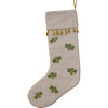 Green Bee Stocking - Stockings - 1 - thumbnail