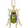 Enamel Beetle Hanging Ornament, Bright - Ornaments - 1 - thumbnail