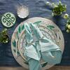 Embroidered Feather Table Runner - Tableware - 2