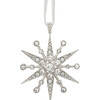 Deco Snowflake Hanging Ornament, Crystal - Ornaments - 1 - thumbnail