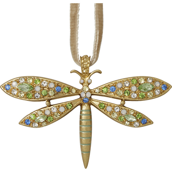 Delicate Dragonfly Hanging Ornament, Pastel - Ornaments - 1