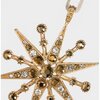 Deco Snowflake Hanging Ornament, Gold - Ornaments - 2 - thumbnail