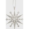 Deco Snowflake Hanging Ornament, Crystal - Ornaments - 5