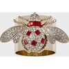 Classic Bee Napkin Rings, Ruby, Set Of Two - Tableware - 5