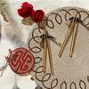 Chinoiserie Coasters, Ruby - Tableware - 2