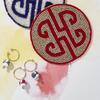 Chinoiserie Coasters, Ruby - Tableware - 3