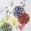 Chinoiserie Coasters, Ruby - Tableware - 5