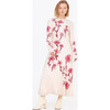 Women's Odette Stretch Knit Dress, Ecru Multi - Dresses - 2