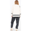 Women's Romi Knit, Ecru/Black - Sweaters - 4