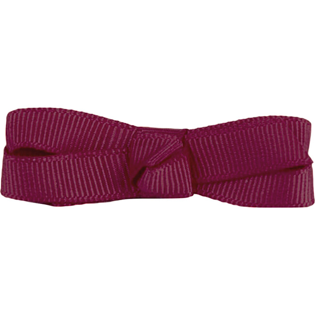 Small Bow, Claret - Hair Accessories - 1