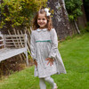 Aubrey Bow Dress, Green - Dresses - 2