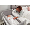 Shnuggle Air Bedside Sleeper Infant Crib, Dove Grey - Cribs - 7 - thumbnail