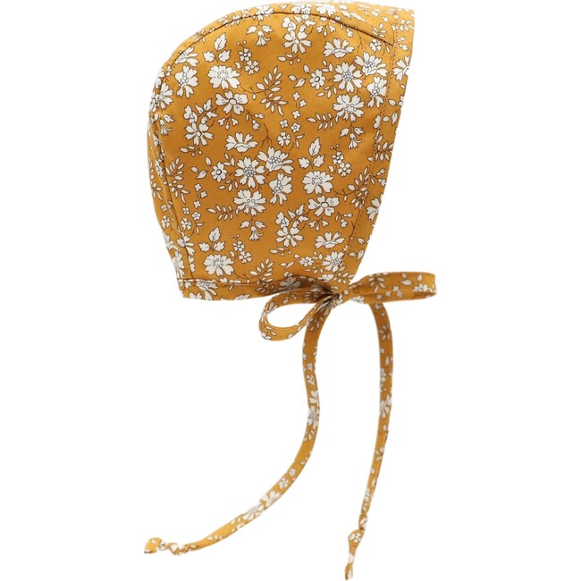 *Exclusive* Buttercup Bonnet + Blush Linen Bonnet Set - Hats - 3