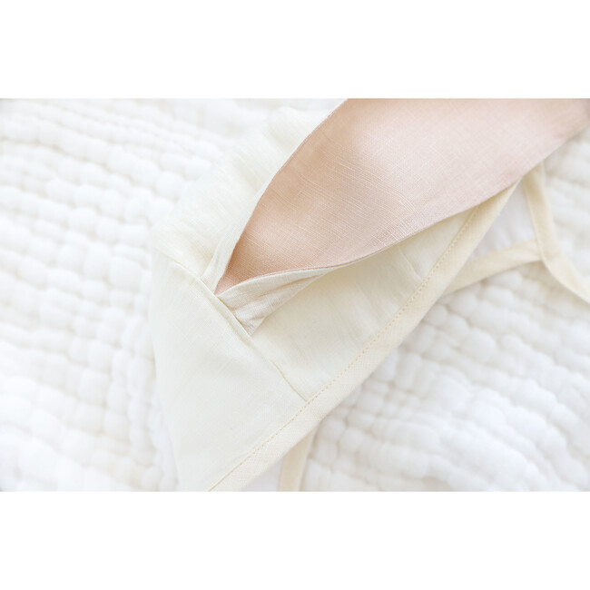 Ivory Bunny Bonnet - Hats - 5