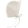 *Exclusive* Blush Linen + Sand Linen Bonnet Set - Hats - 4