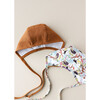 *Exclusive* Animalia Bonnet + Rust Linen Bonnet Set - Hats - 5