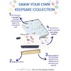 Draw Your Own Zipper Pouch Gift Set - Bags - 4