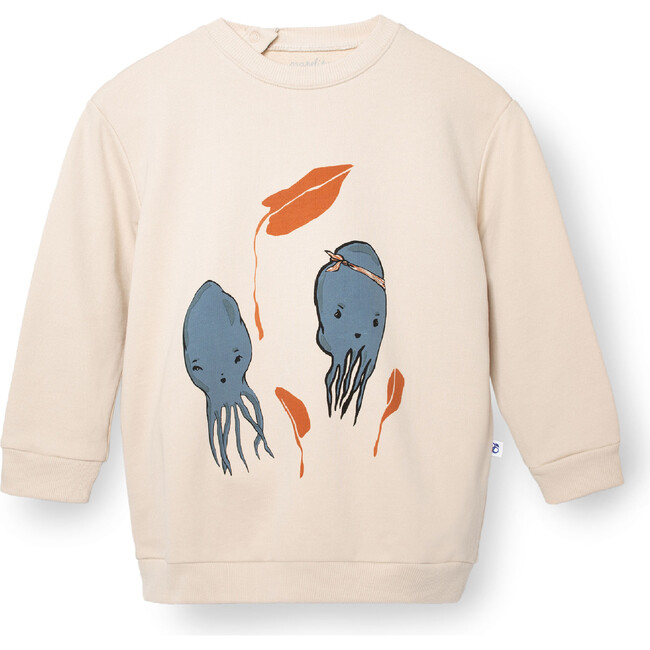 Squid Sweatshirt, Sand - Sweatshirts - 1