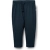 Ribbed Lounge Pants, Navy - Pants - 1 - thumbnail