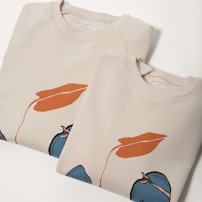 Squid Sweatshirt, Sand - Sweatshirts - 6