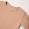 Ribbed Tee, Blush Pink - Tees - 4