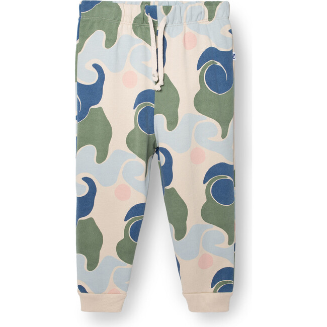 Printed Joggers, Wave