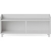 Indi Bench, Gray - Kids Seating - 1 - thumbnail