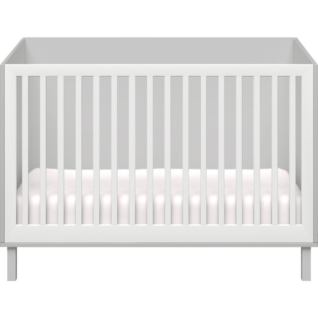 Indi Crib, Gray - Cribs - 1