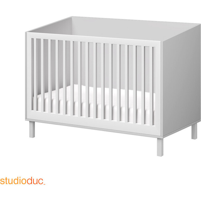 Indi Crib, Gray - Cribs - 2