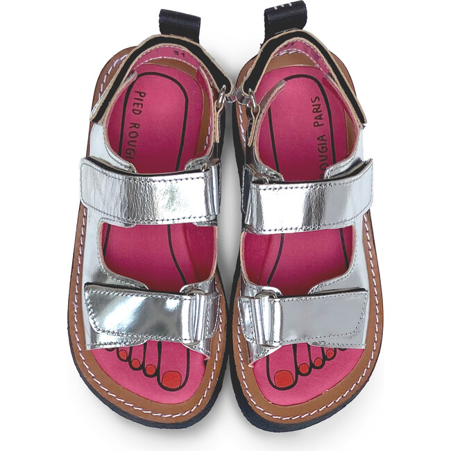 Le Scratch, Silver - Sandals - 2