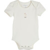 Animal 5 Piece Bodysuit Set, White - Onesies - 6