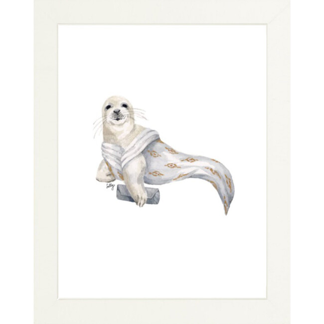 Fancy Animals Print, Seal