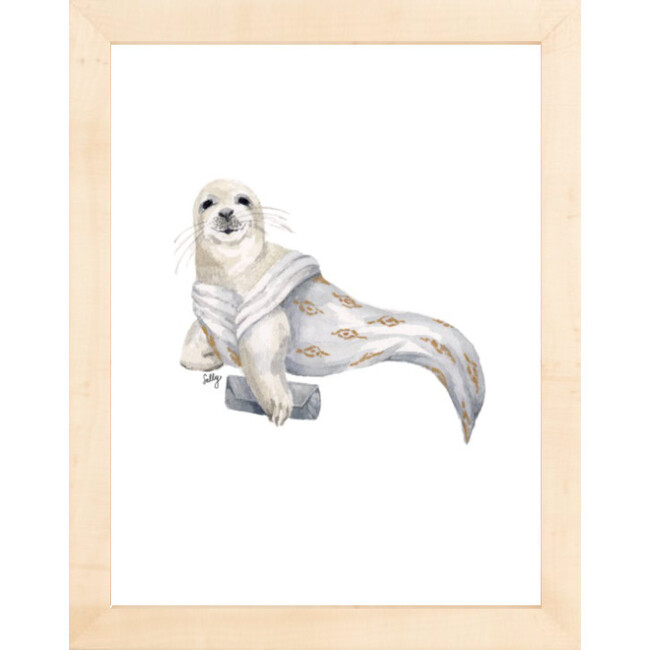 Fancy Animals Print, Seal - Art - 3